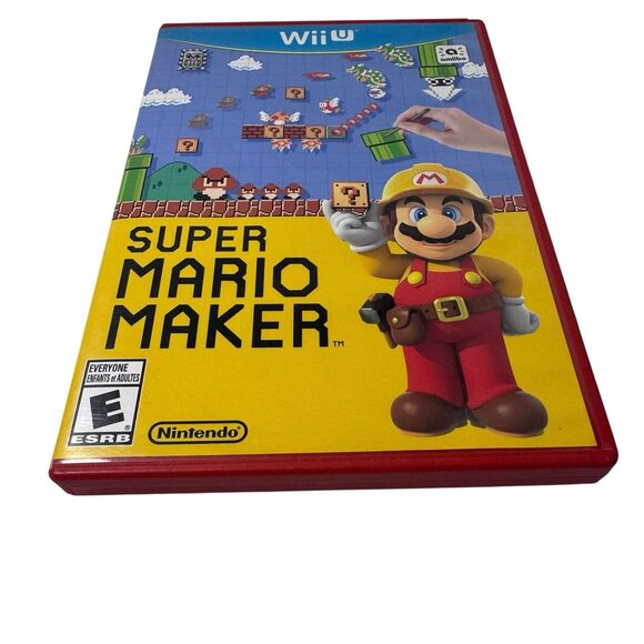 Super Mario Maker (Nintendo Wii U) w/ Case Fast Shipping - Picture 2 of 8
